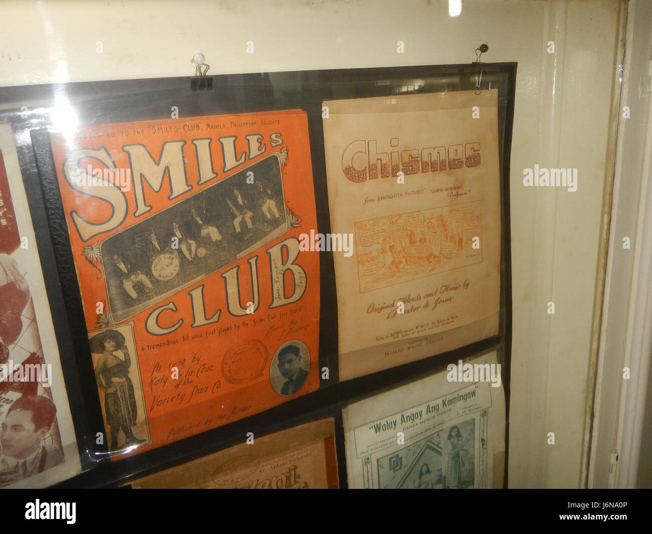 09208 Escolta Museum Ausstellungshalle Edificio Calvo Binondo, Manila 36 Stockfoto