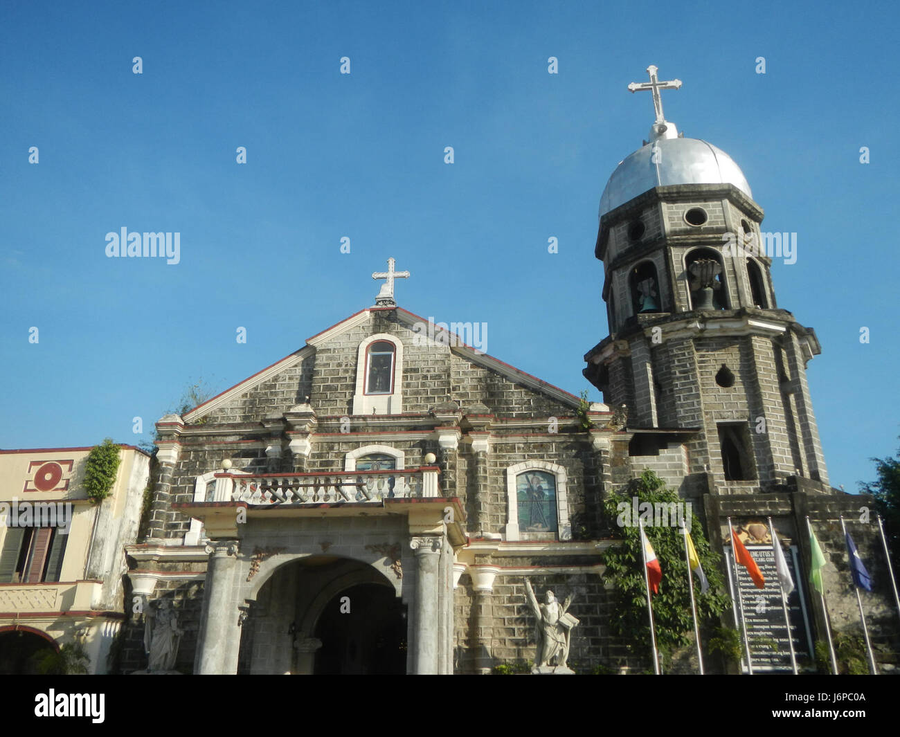 09779 an richtigen Kirche Stadtschule Pampanga 31 Stockfoto