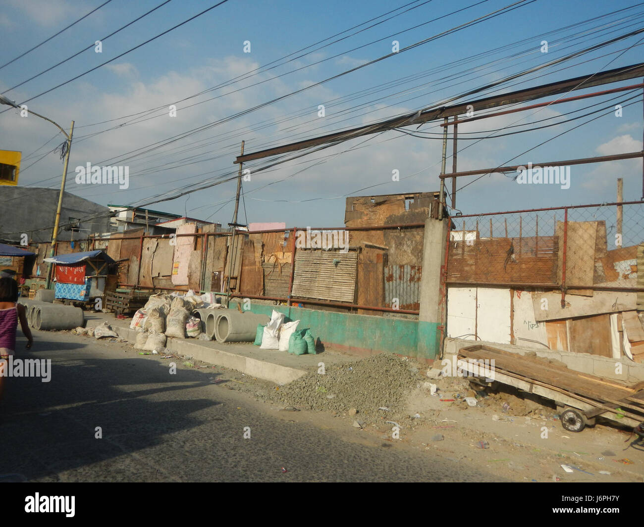 08229 Pasig City Hall Gebäude Markt Parkplatz 40 Pinagbuhatan Stockfoto