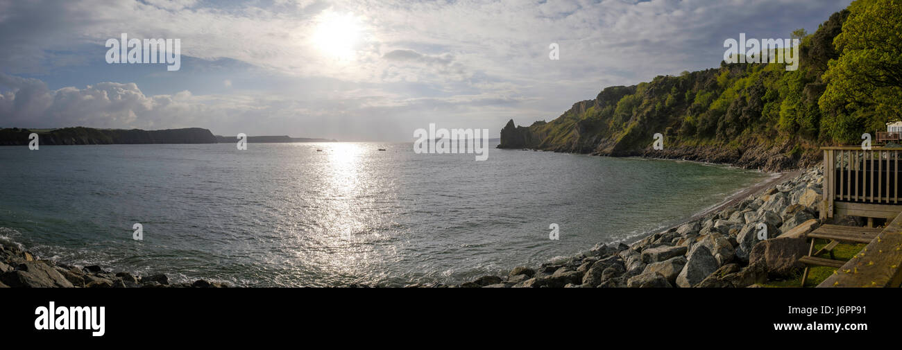 LYDSTEP HAVEN PEMBROKESHIRE Wales UK Stockfoto
