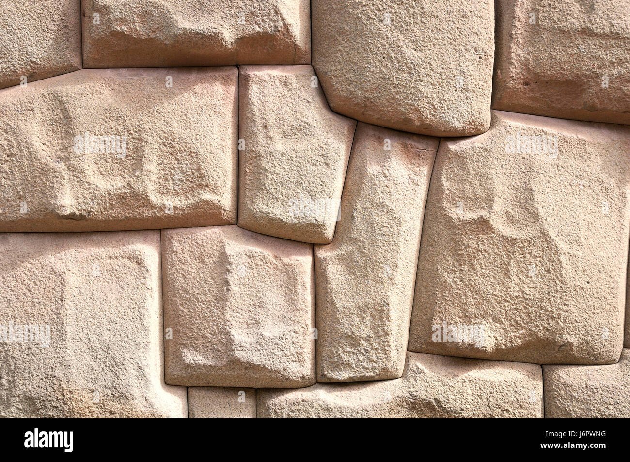 Steinmauer Bau Architektur architektonischen Stil Südamerika Stockfoto