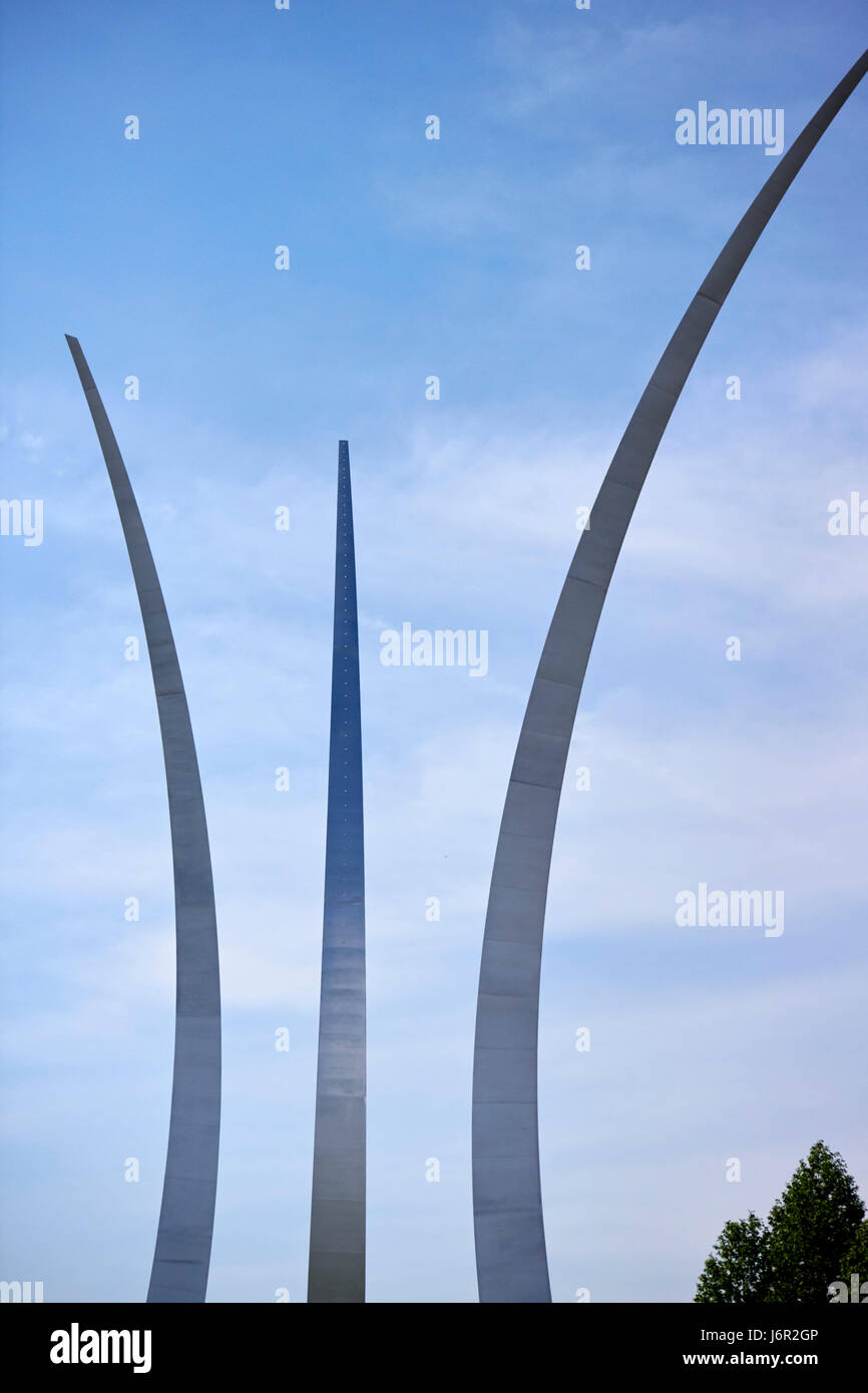 Vereinigte Staaten Luftwaffe Denkmal Arlington Washington DC USA Stockfoto