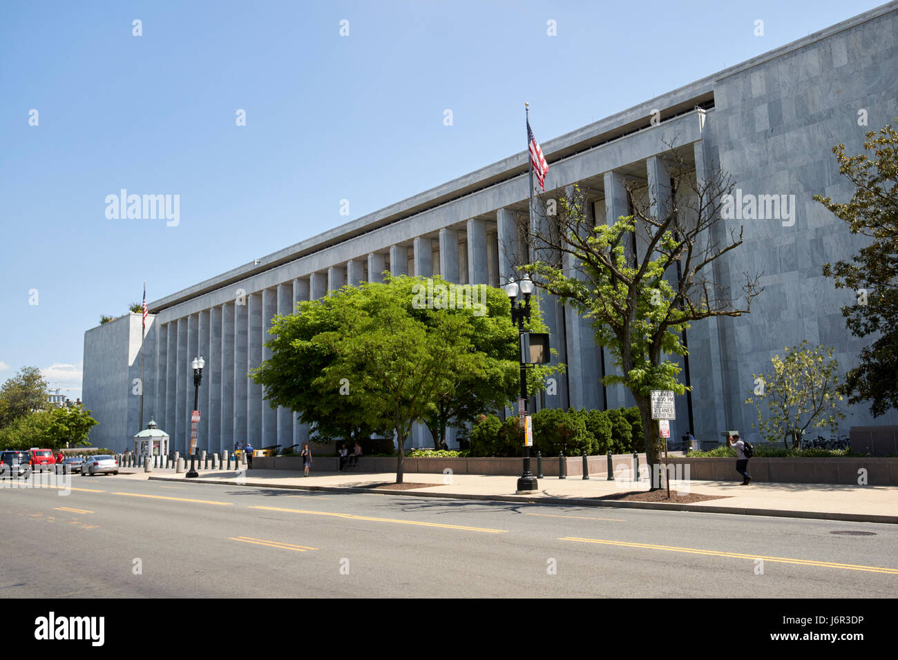 die Library of Congress Madison Gebäude Washington DC USA Stockfoto