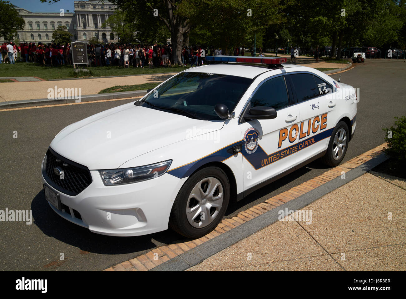 uns Capitol police Auto Washington DC USA Stockfoto