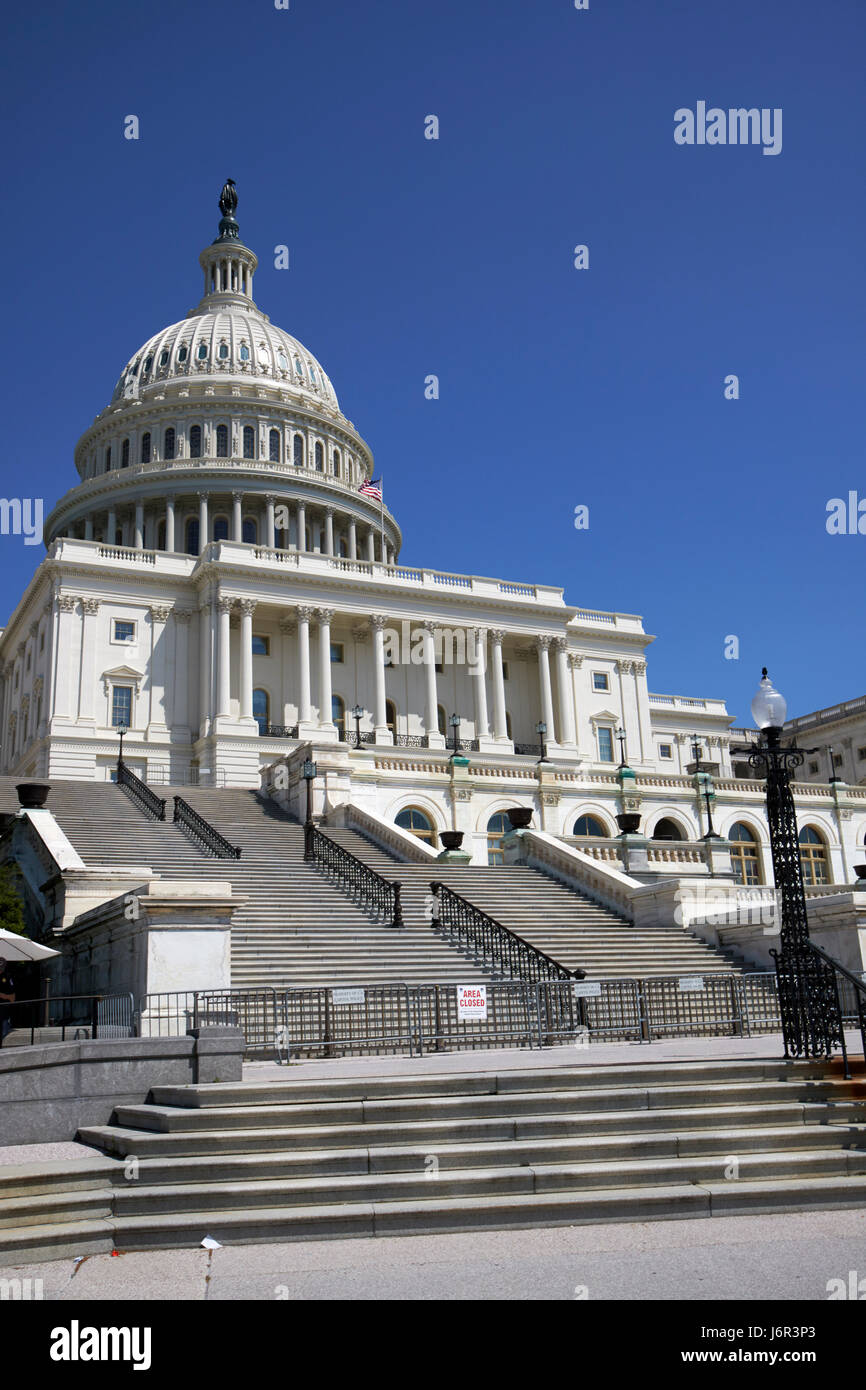 Vereinigte Staaten Kapitol in Washington DC USA Stockfoto
