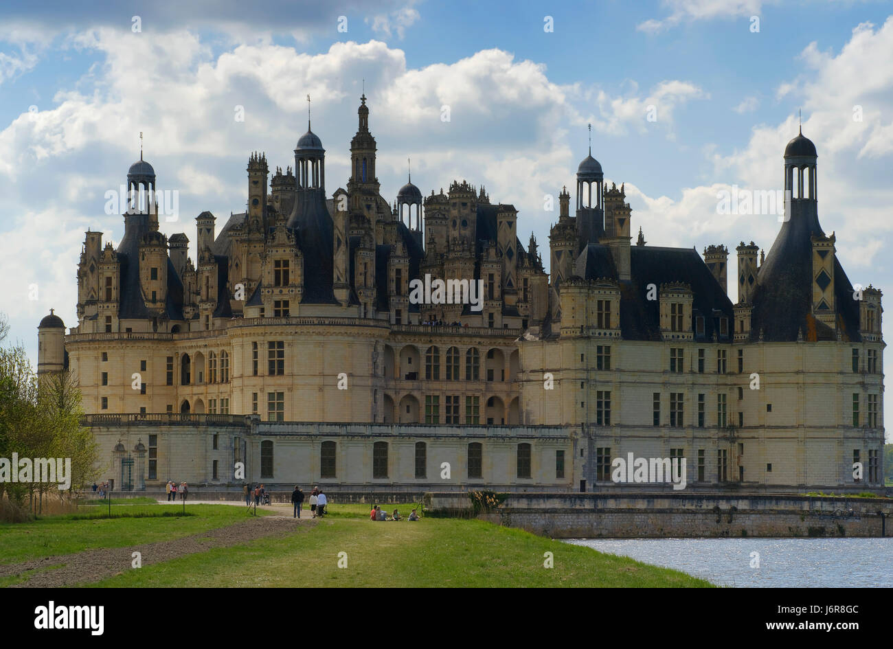 Schloss Chambord 4 Stockfoto