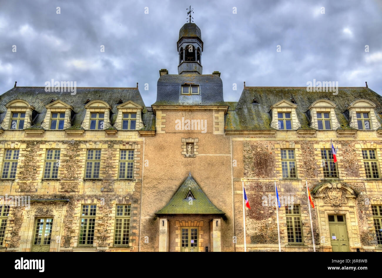 Rathaus von Saint-Georges-Sur-Loire in Frankreich Stockfoto