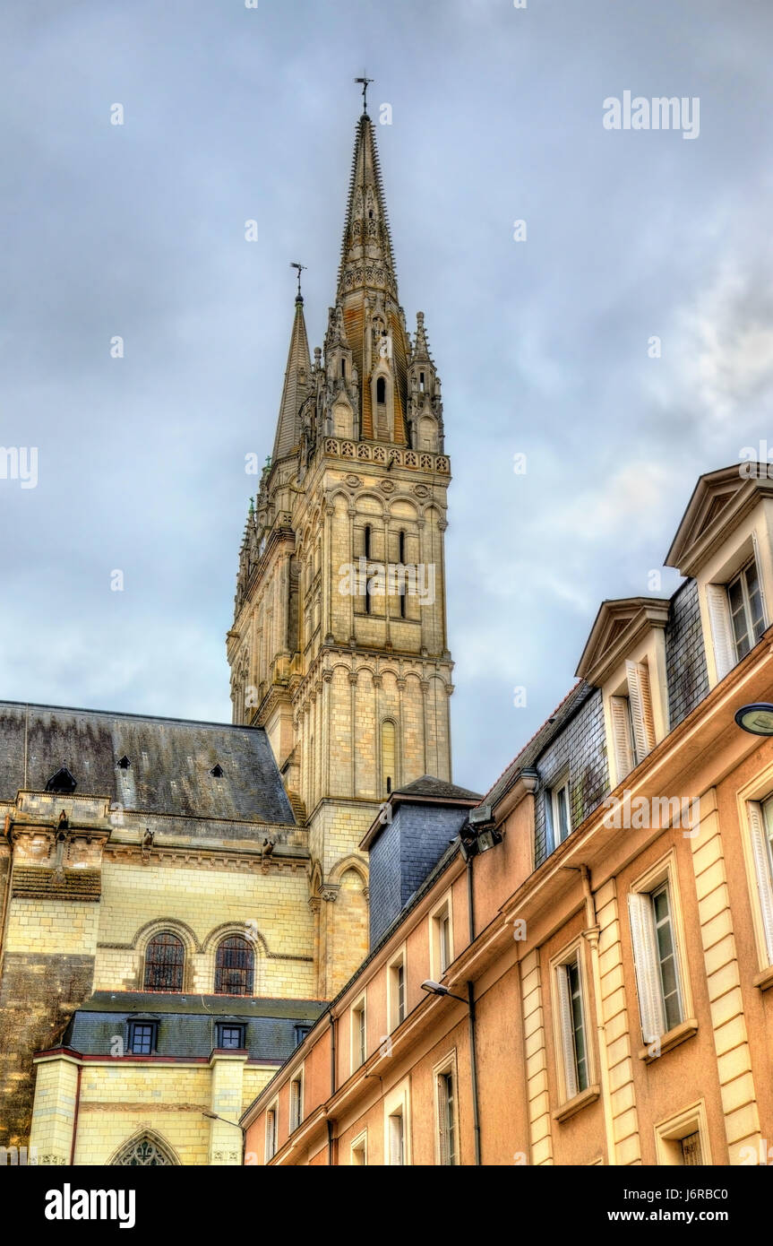 Saint Maurice Kathedrale von Angers in Frankreich Stockfoto