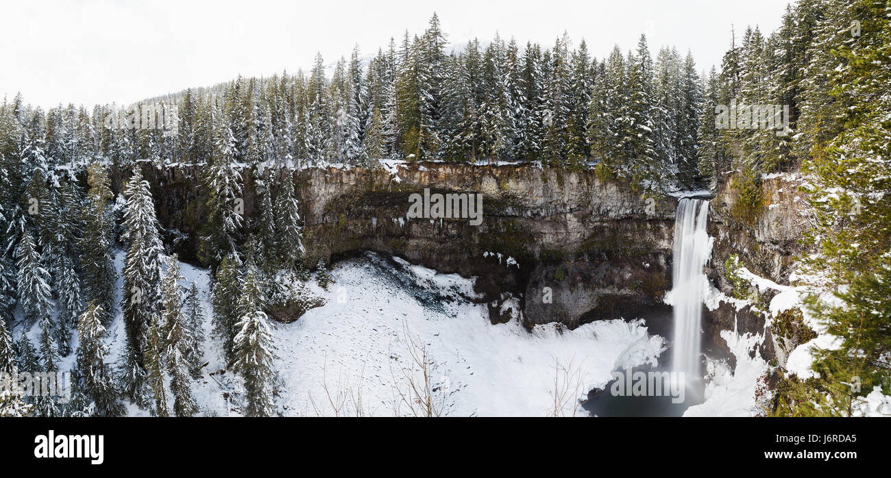 Panorama der Brandywine fällt im Winter Stockfoto