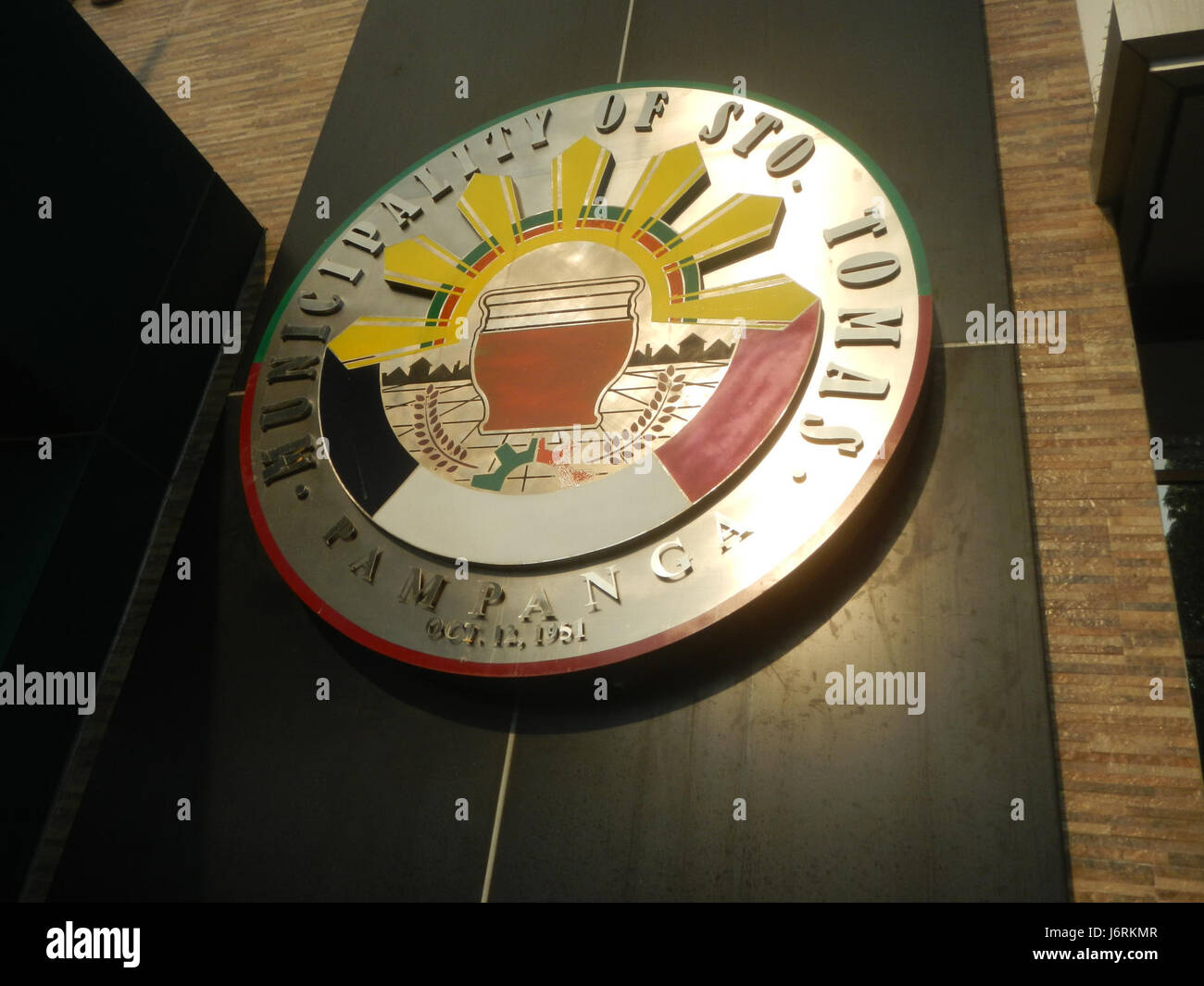 09880 außen Diosdado Macapagal Santo Tomas Pampanga Stadthalle 20 Stockfoto