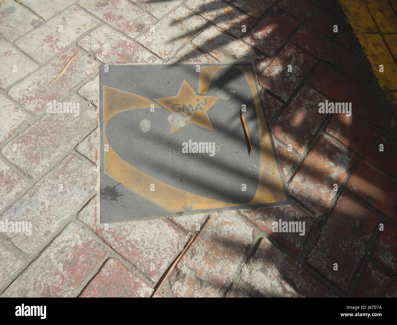 09530 GMA Network Center Walk of Fame 13 Stockfoto