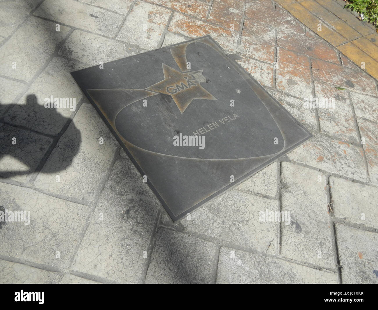 09554 GMA Network Center Walk of Fame 18 Stockfoto