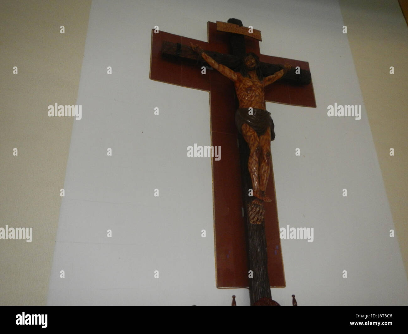 Die Pfarrkirche Saint Francis Xavier in den Barangays Cupang und Mayamot von Antipolo City ist ein wichtiges religiöses Wahrzeichen der Region mit starken Gemeindebeziehungen und historischer Bedeutung. Stockfoto
