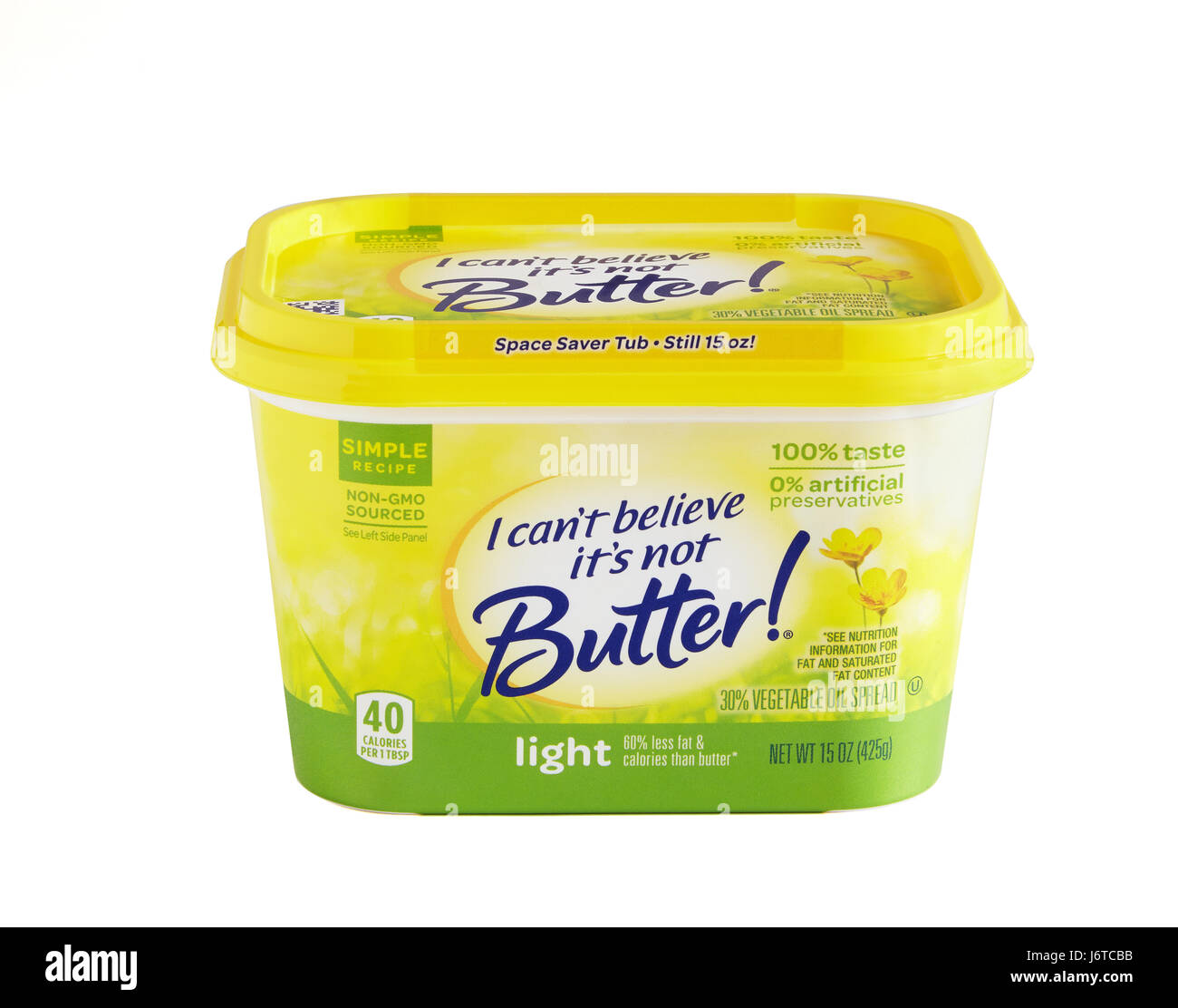 Ich kann nicht glauben, daß es nicht Butter ist Stockfoto