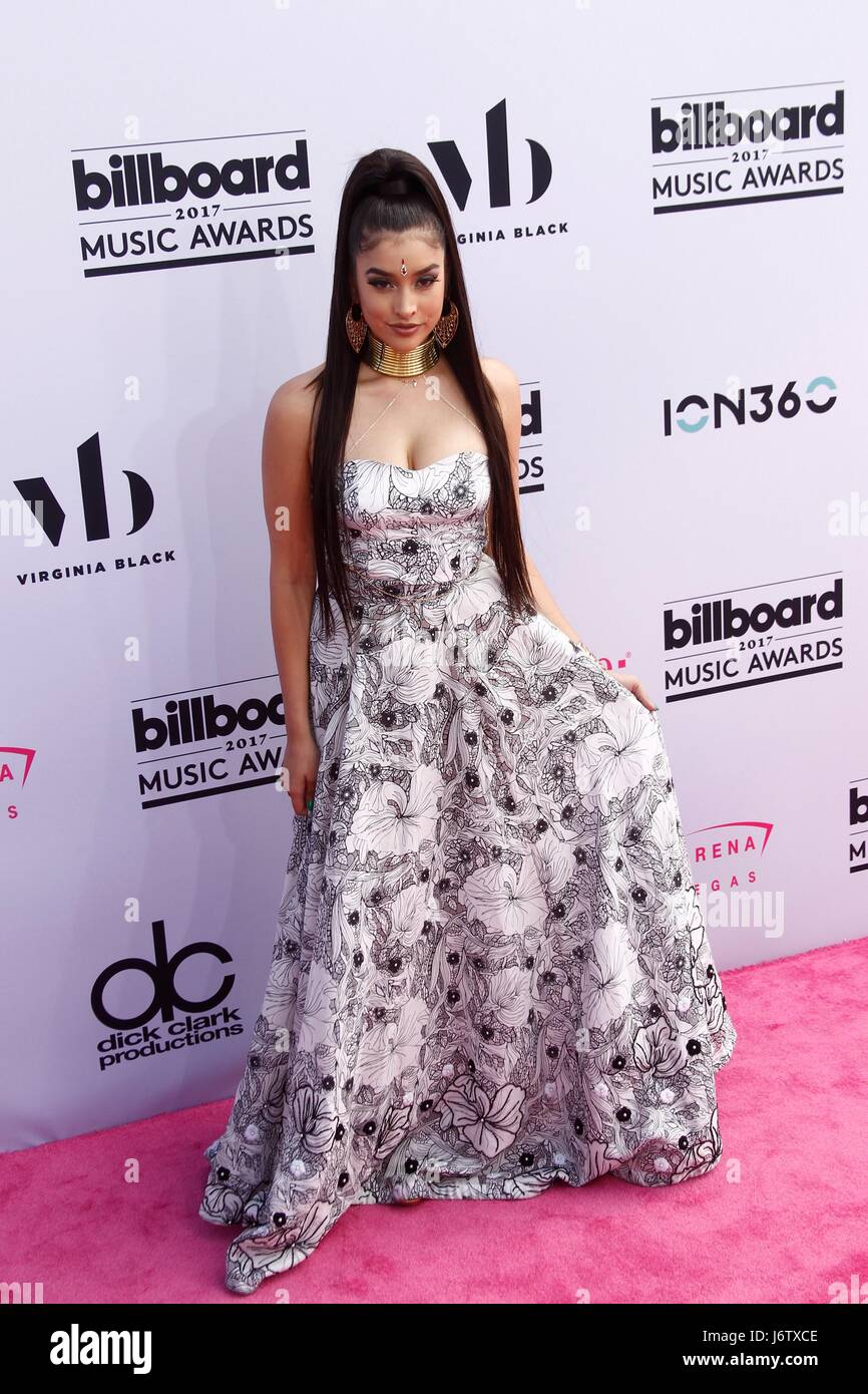 Las Vegas, NV, USA. 21. Mai 2017. Anjali Welt im Ankunftsbereich für Billboard Music Awards 2017 - Ankünfte 2, T-Mobile Arena, Las Vegas, NV 21. Mai 2017. Bildnachweis: JA/Everett Collection/Alamy Live-Nachrichten Stockfoto