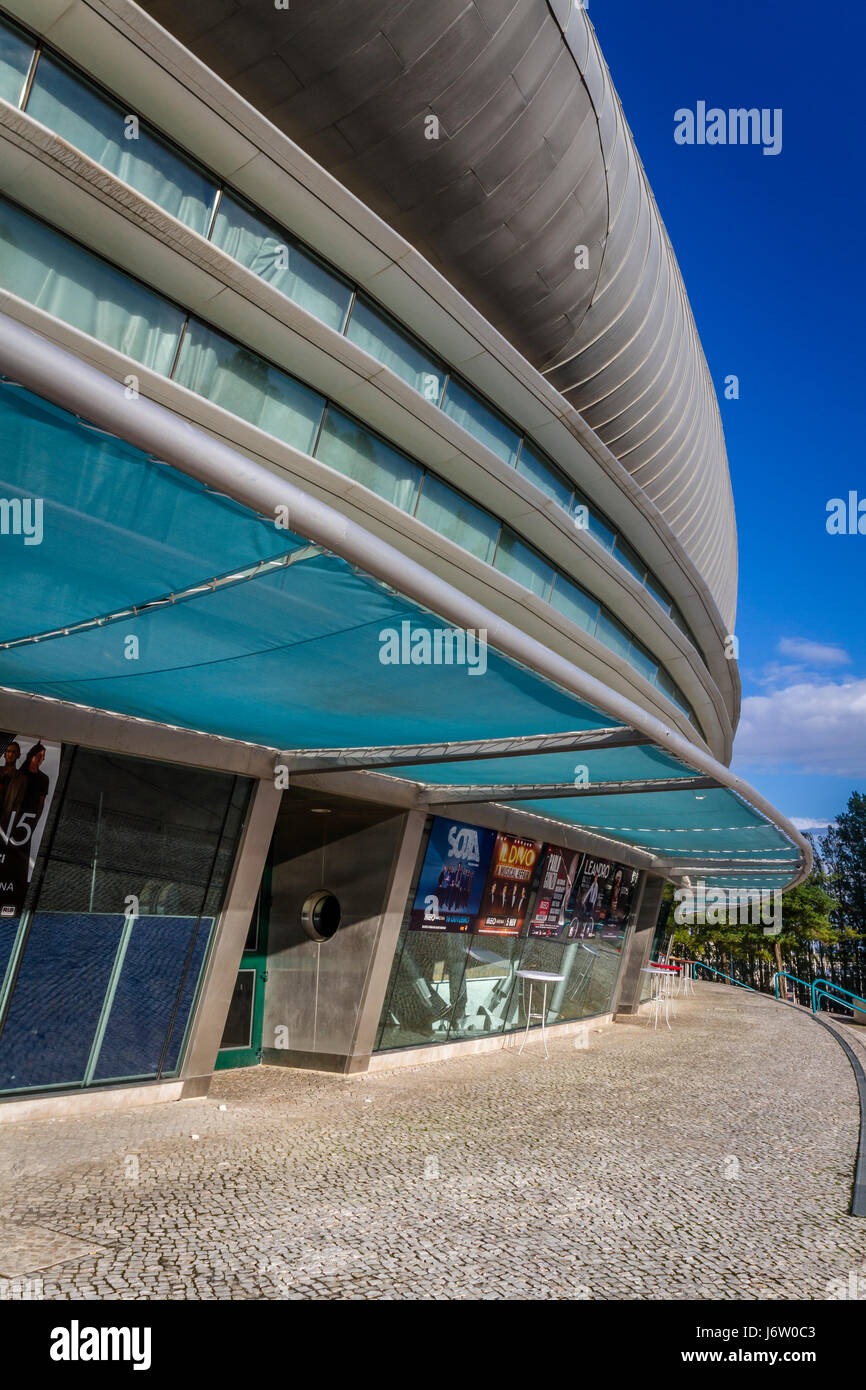 MEO-Arena, ein Unterhaltungs- und Konferenz Zentrum in Lissabon, Portugal Stockfoto