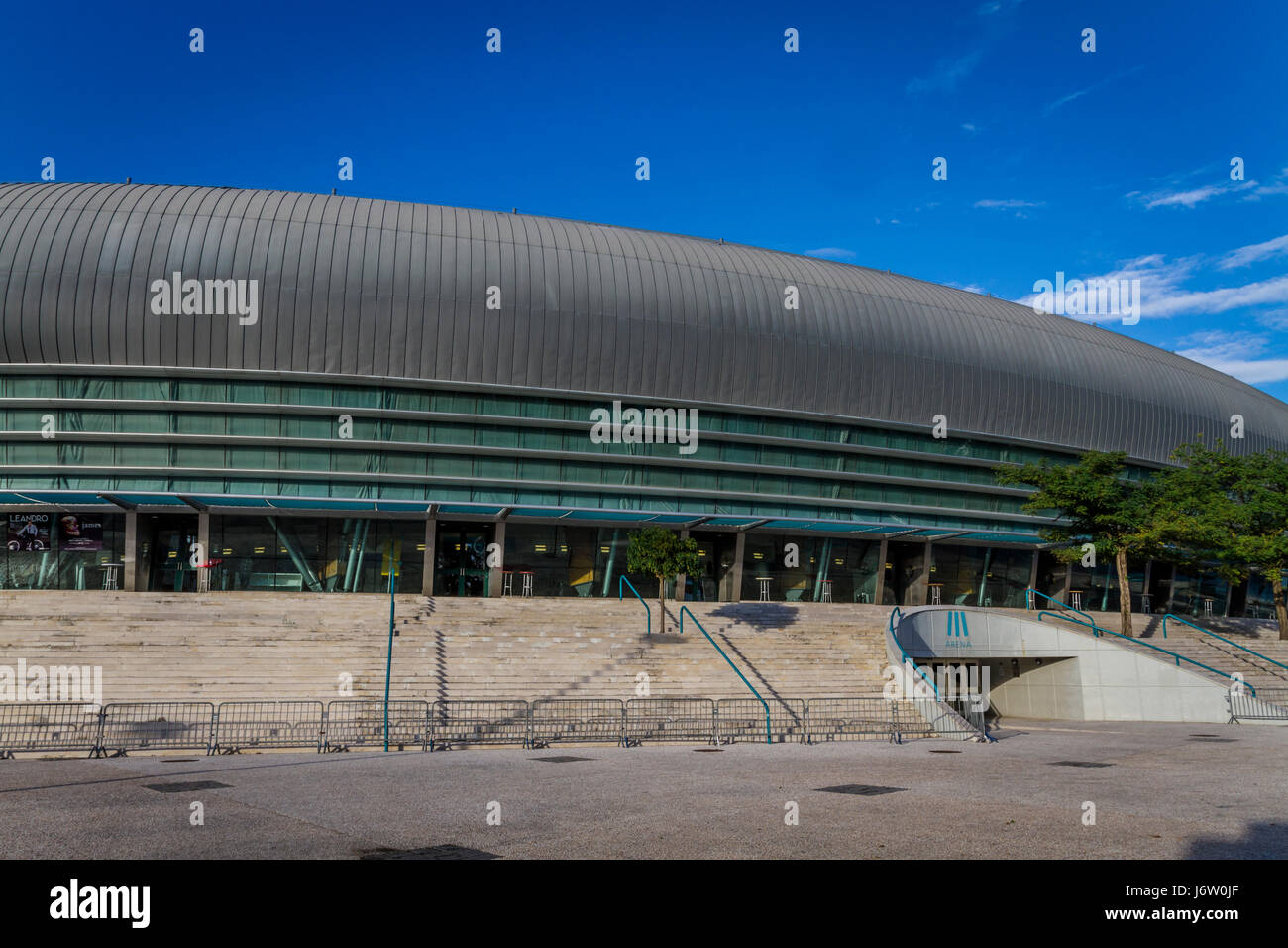 MEO-Arena, ein Unterhaltungs- und Konferenz Zentrum in Lissabon, Portugal Stockfoto