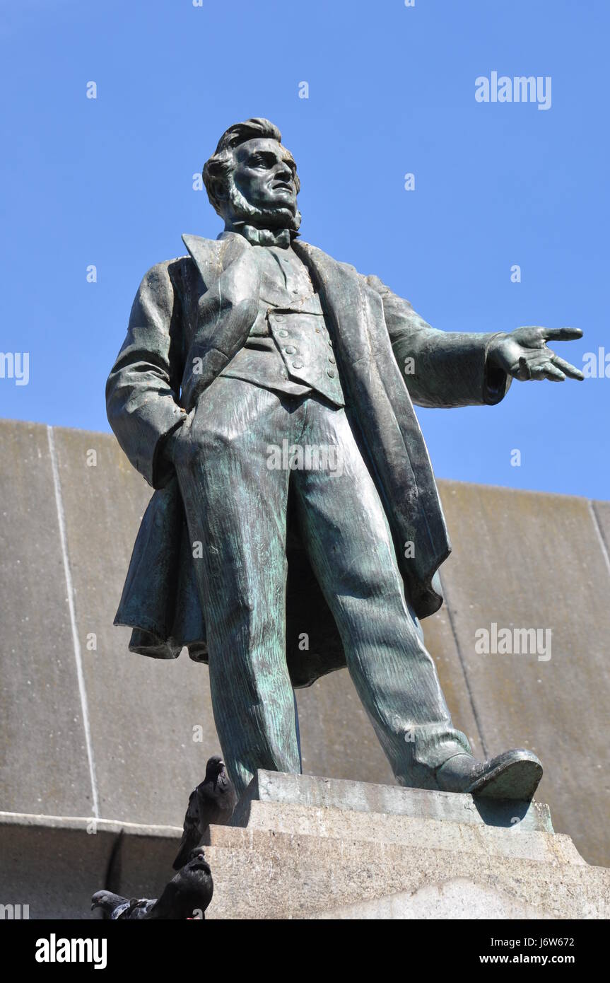 Juan Rafael Mora Standbild Stockfoto