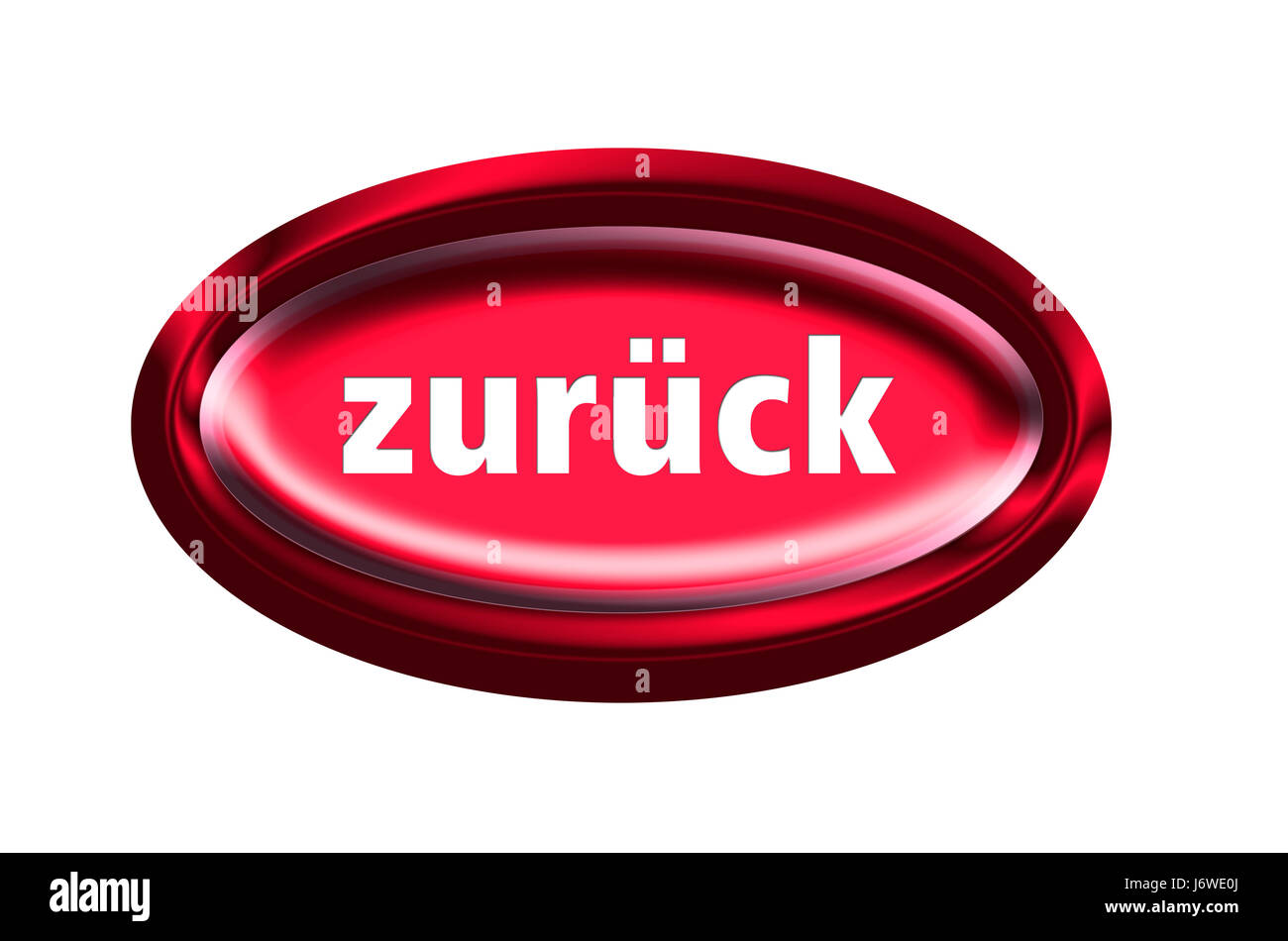 Schaltfläche zurück Internet Www Worldwideweb net Web isoliert optional symbolische Stockfoto