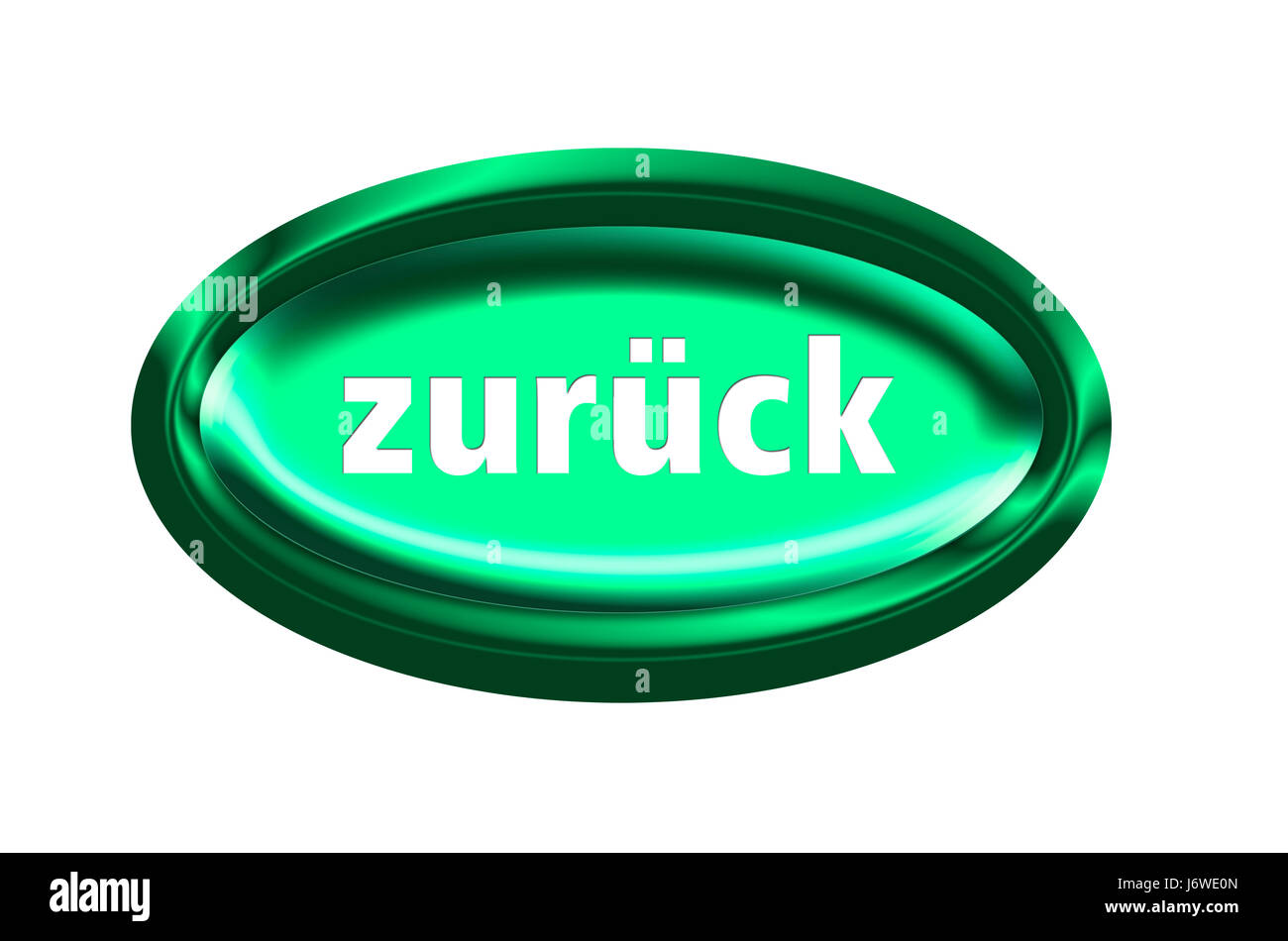 Schaltfläche zurück Internet Www Worldwideweb net Web isoliert optional symbolische Stockfoto