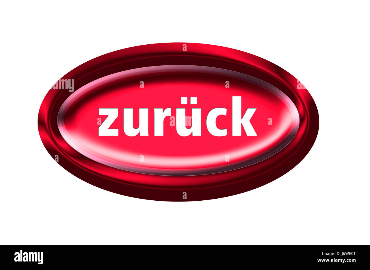 Schaltfläche zurück Internet Www Worldwideweb net Web isoliert optional symbolische Stockfoto