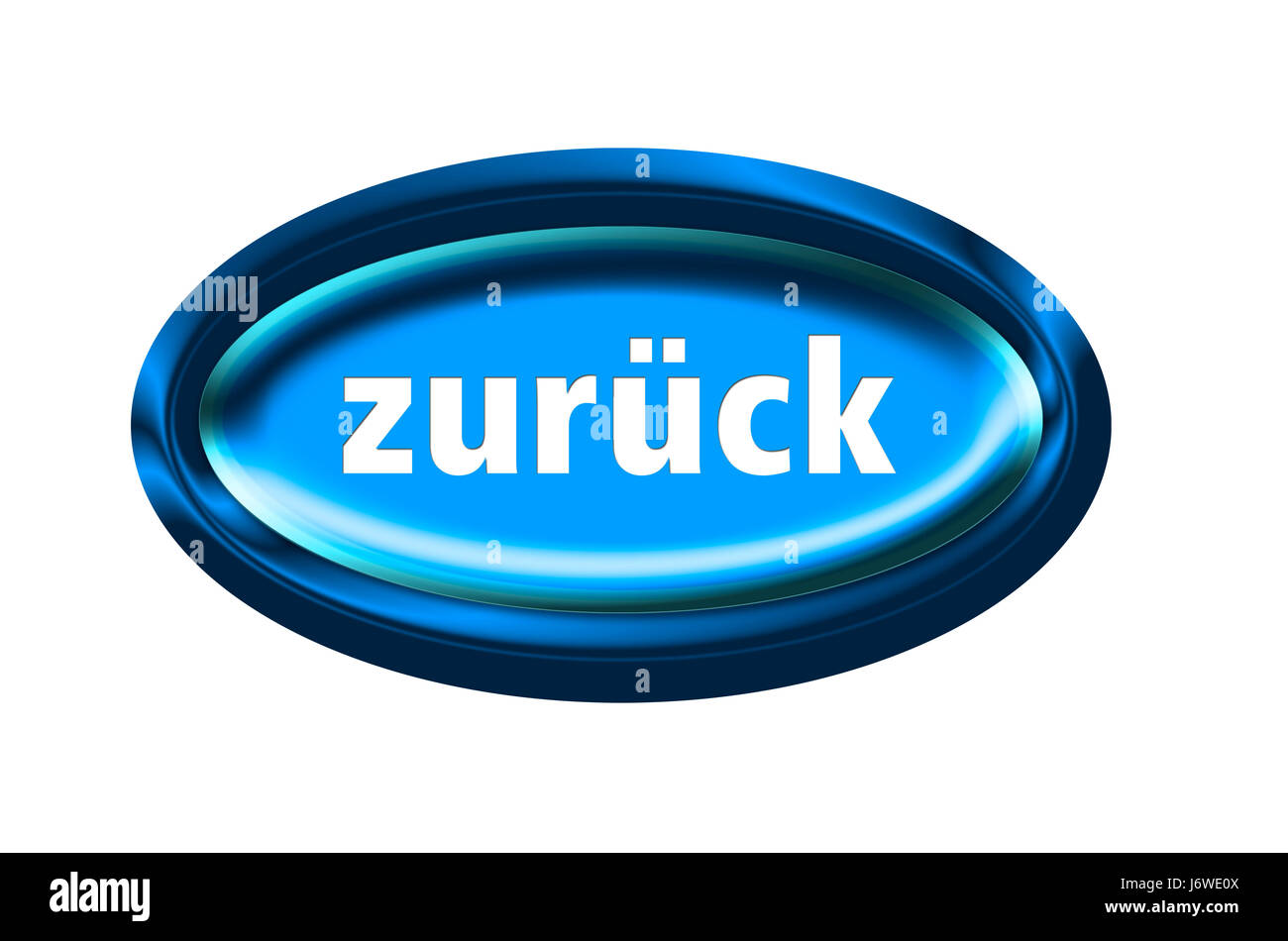 Schaltfläche zurück Internet Www Worldwideweb net Web isoliert optional symbolische Stockfoto