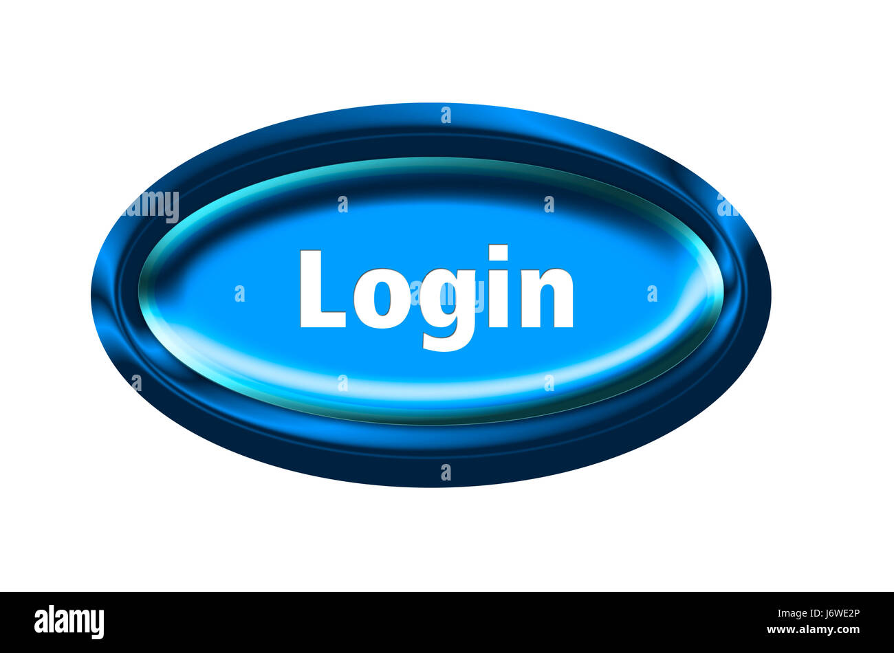 Login intern Internet Www Worldwideweb net Web in isolierten optional Stockfoto