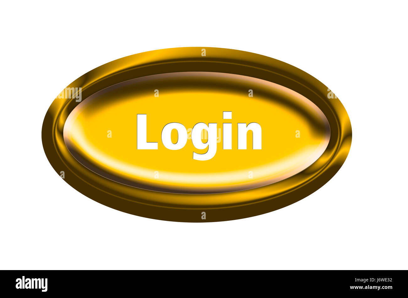 Login intern Internet Www Worldwideweb net Web in isolierten optional Stockfoto