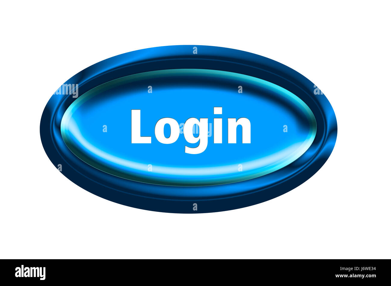 Login intern Internet Www Worldwideweb net Web in isolierten optional Stockfoto