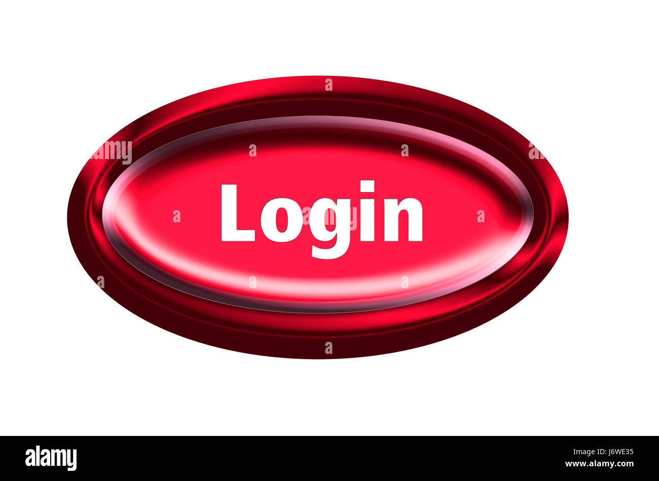 Login intern Internet Www Worldwideweb net Web in isolierten optional Stockfoto