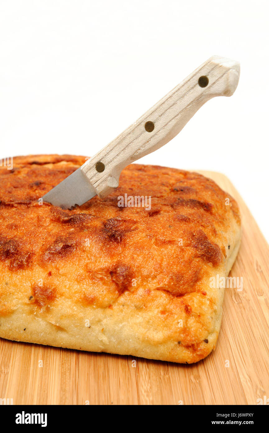 Lebensmittel Nahrungsmittel Weizen Mehl Brötchen Kaiser gebackene Brot gesunde Lebensmittel Nahrungsmittel Stockfoto