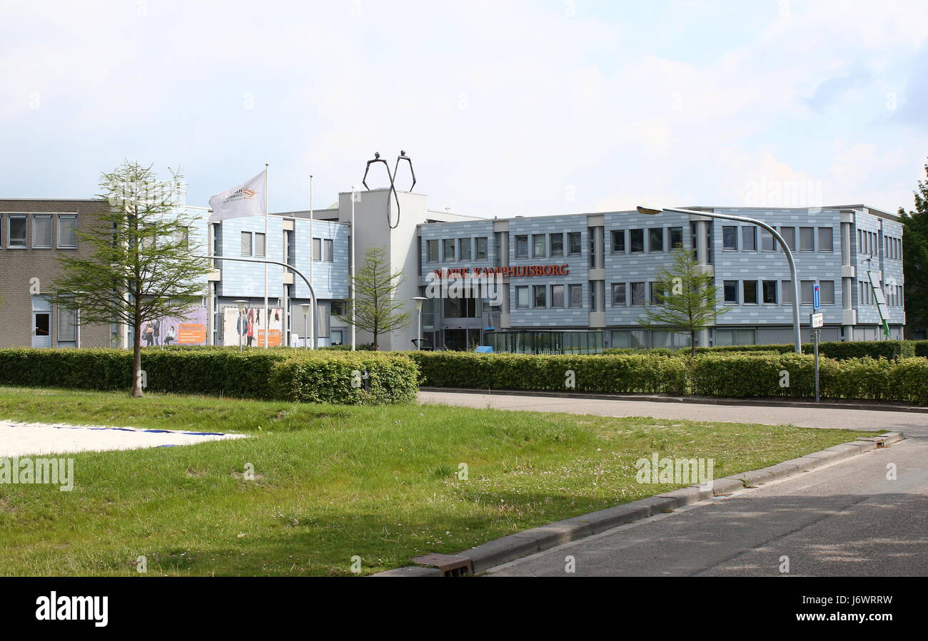 Marie KamphuisBorg, Teil der Hanze University of applied Sciences, Groningen, NL. (Human Resource, soziale Arbeit, BWL, Psychologie) Stockfoto