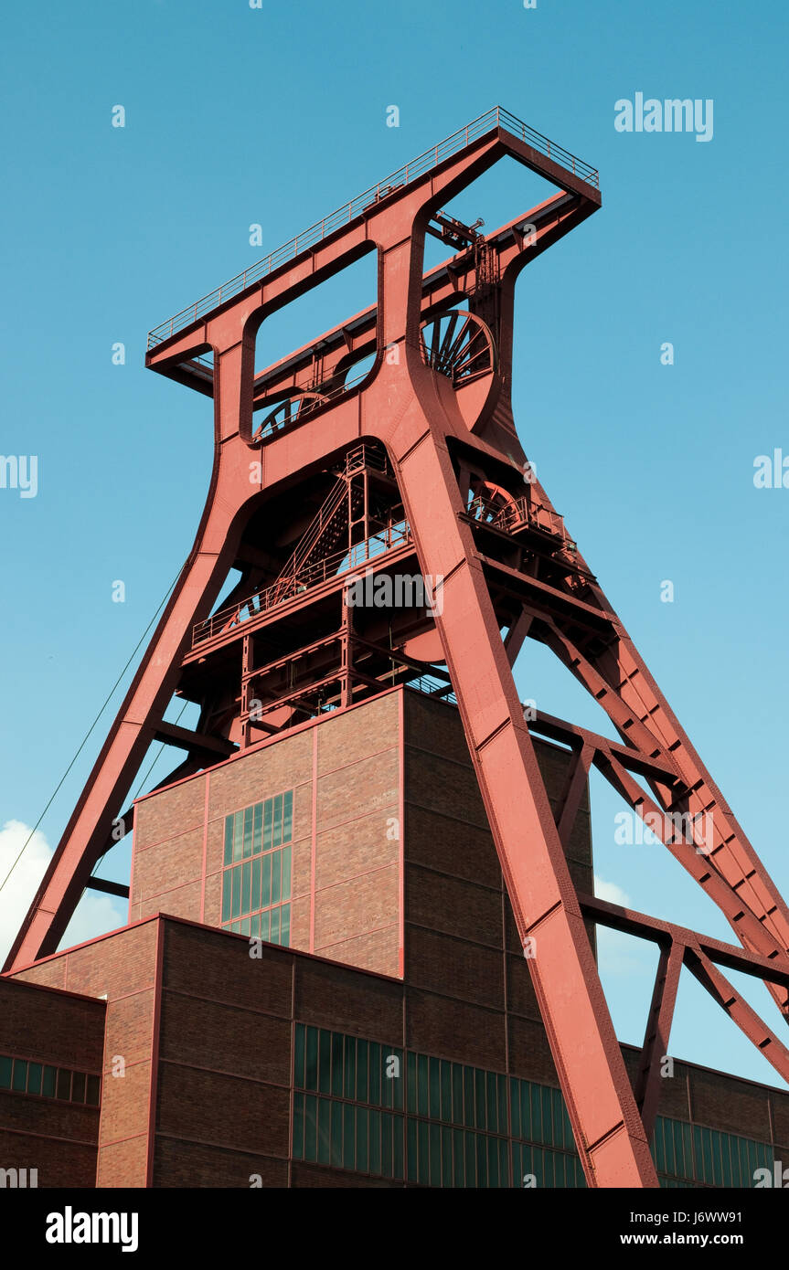 Welle Bankett Mine Bergbau Industrie engineering Ruhr Bezirk Welle Bankett Stockfoto