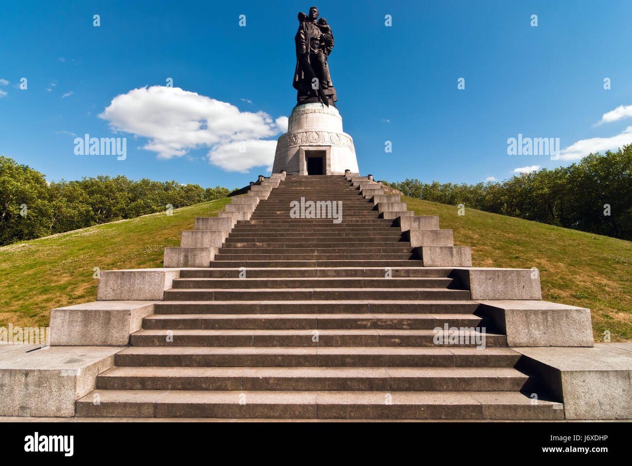 Memorial Sowjetsoldaten v1 berlin Stockfoto