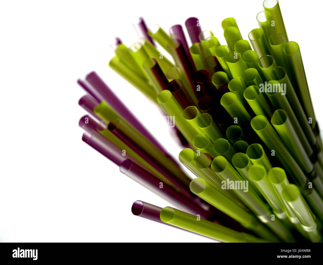 Strohhalme Stockfoto