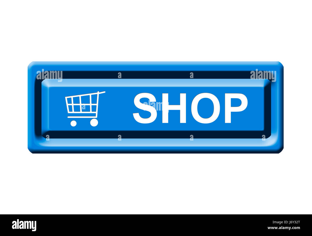 Warenkorb kaufen Trolley Cart Homepage von waren Online-Shop Webshop Web-shop Stockfoto