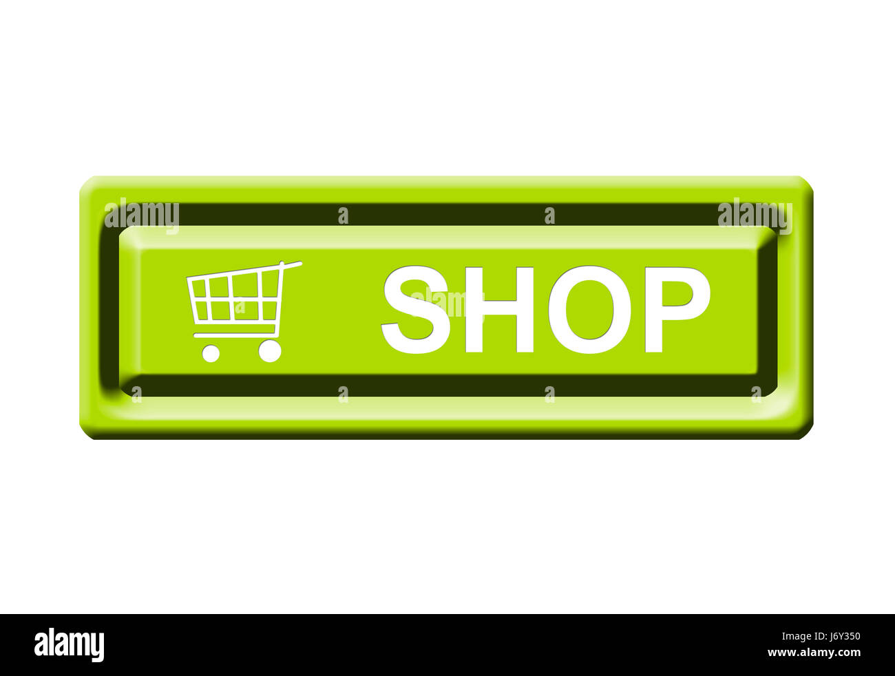 Warenkorb kaufen Trolley Cart Homepage von waren Online-Shop Webshop Web-shop Stockfoto