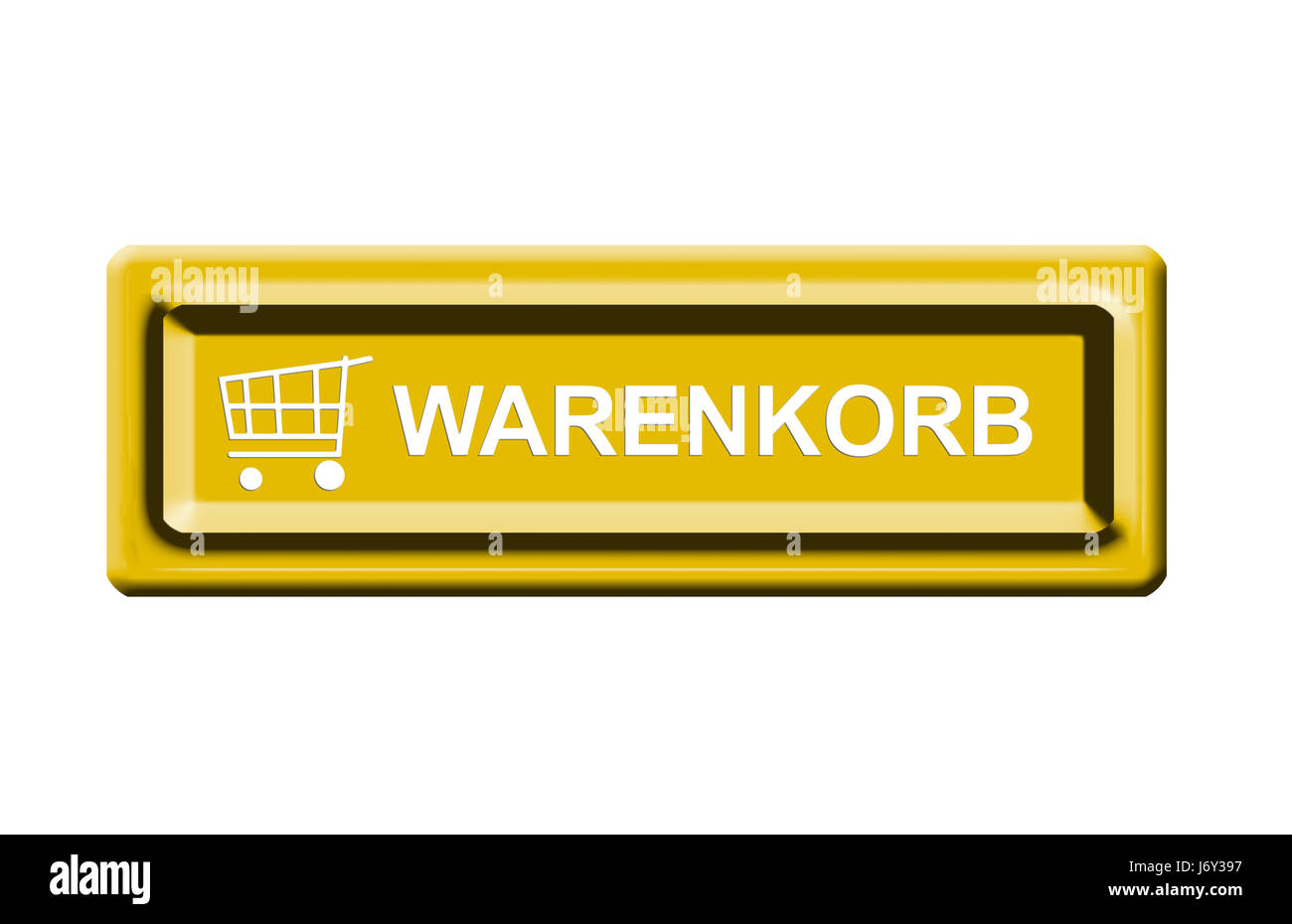 kaufen Trolley Einkaufswagen Einkaufskorb Korb von waren Online-Shop webshop Stockfoto