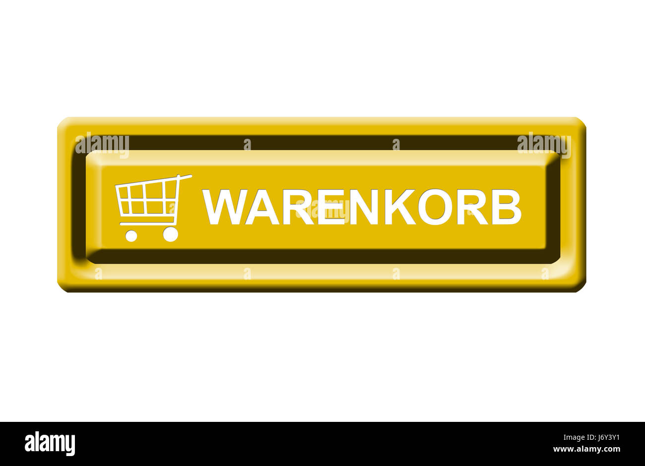 kaufen Trolley Einkaufswagen Einkaufskorb Korb von waren Online-Shop webshop Stockfoto