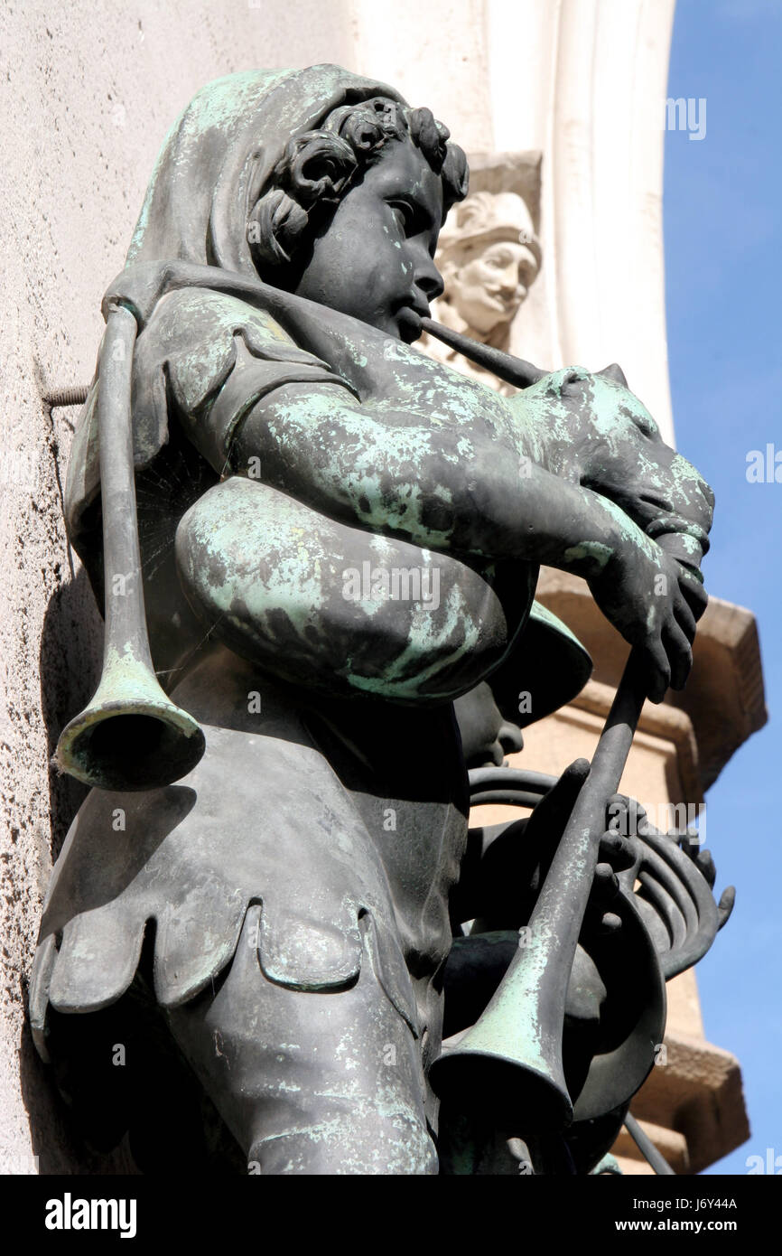 Dudelsackspieler aus München Stockfoto