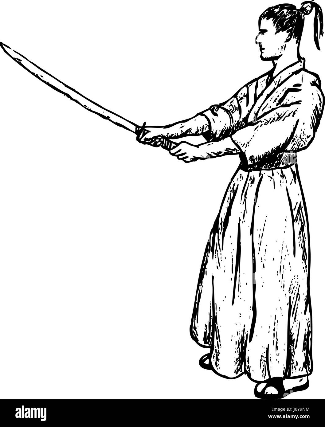 Abbildung Farbe zeichnen Cartoon Farbe isoliert einzelne Kunst Kultur Sport Sport Stockfoto