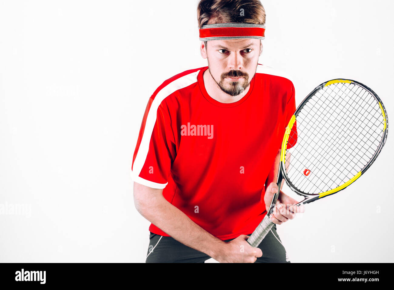 Tennis-Spieler Stockfoto