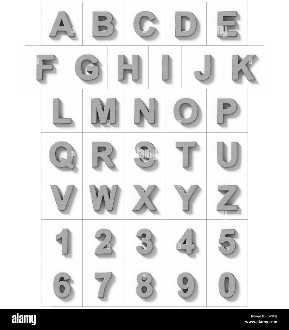 Metall alphabet buchstaben -Fotos und -Bildmaterial in hoher Auflösung –  Alamy