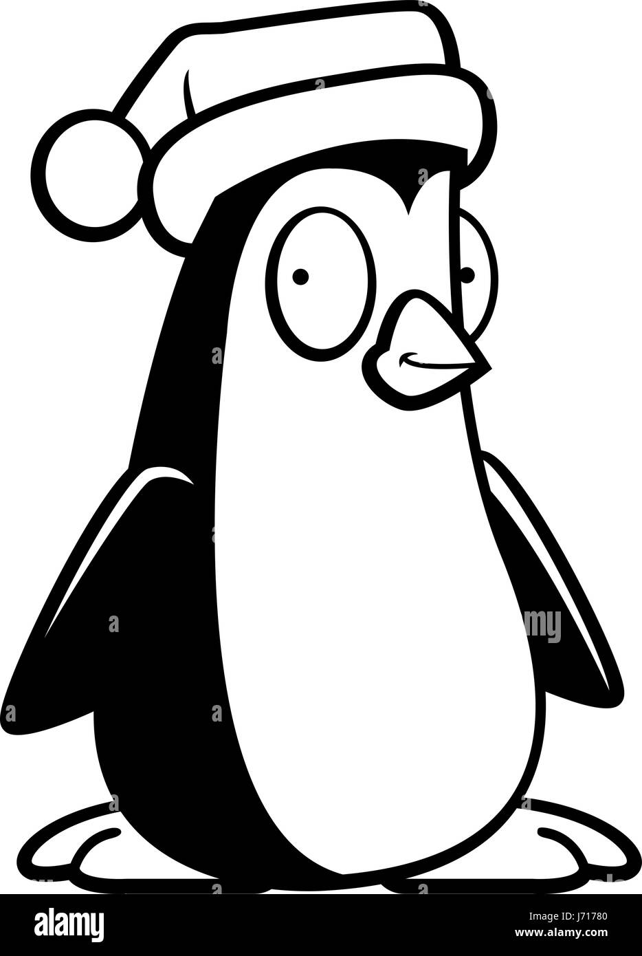 Weinachts pinguin Schwarzweiß Stockfotos und  bilder   Alamy