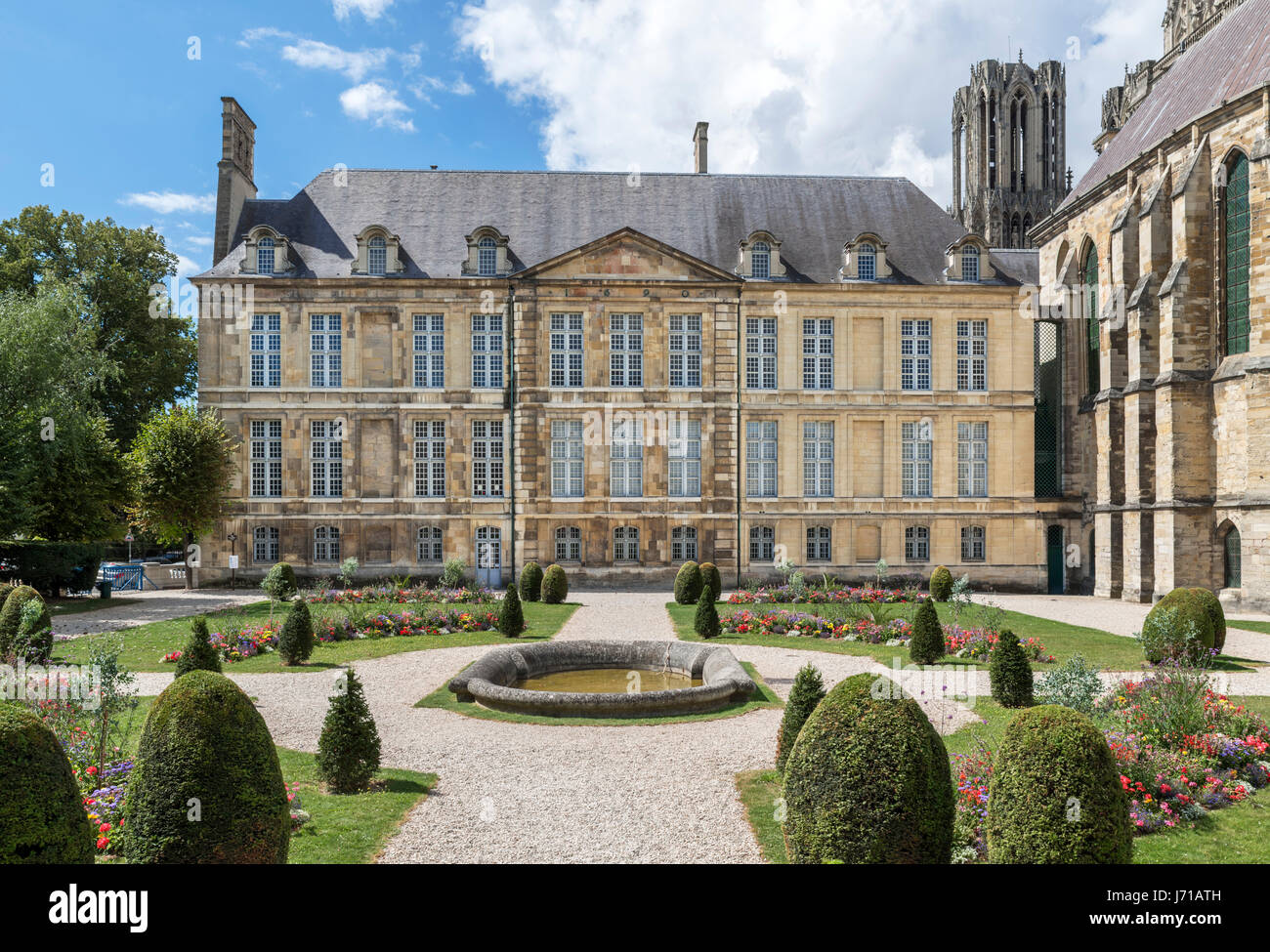 Der Palais du Tau (Palais du Tau), Reims, Frankreich Stockfoto