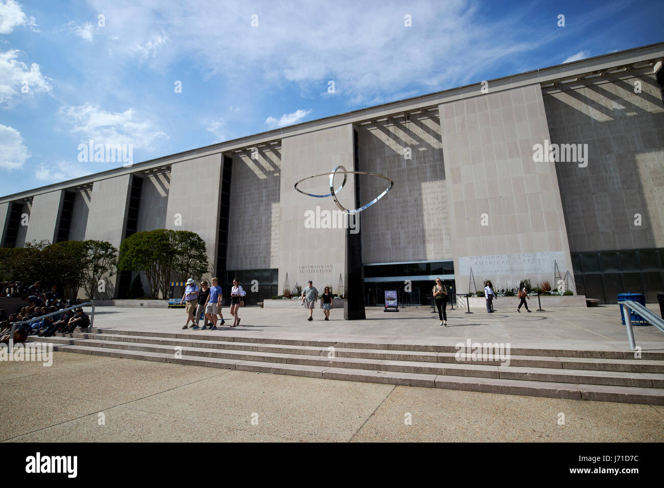 Smithsonian Anstalt nationales Museum der amerikanischen Geschichte Washington DC USA Stockfoto