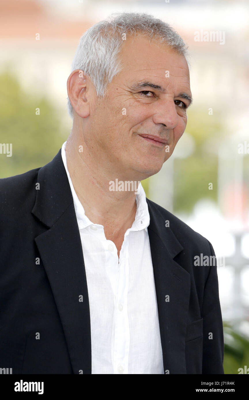 Cannes, Frankreich. 22. Mai 2017. Laurent Cantet im 'L' Atelier/The Workshop "Fototermin während des 70. Cannes Film Festival im Palais des Festivals am 22. Mai 2017 in Cannes, Frankreich | Verwendung Weltweit Credit: Dpa/Alamy Live-Nachrichten Stockfoto