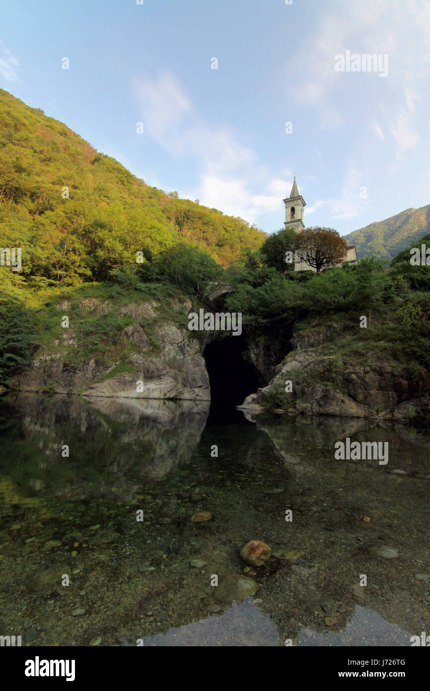 St. Anna im Valle cannobina Stockfoto