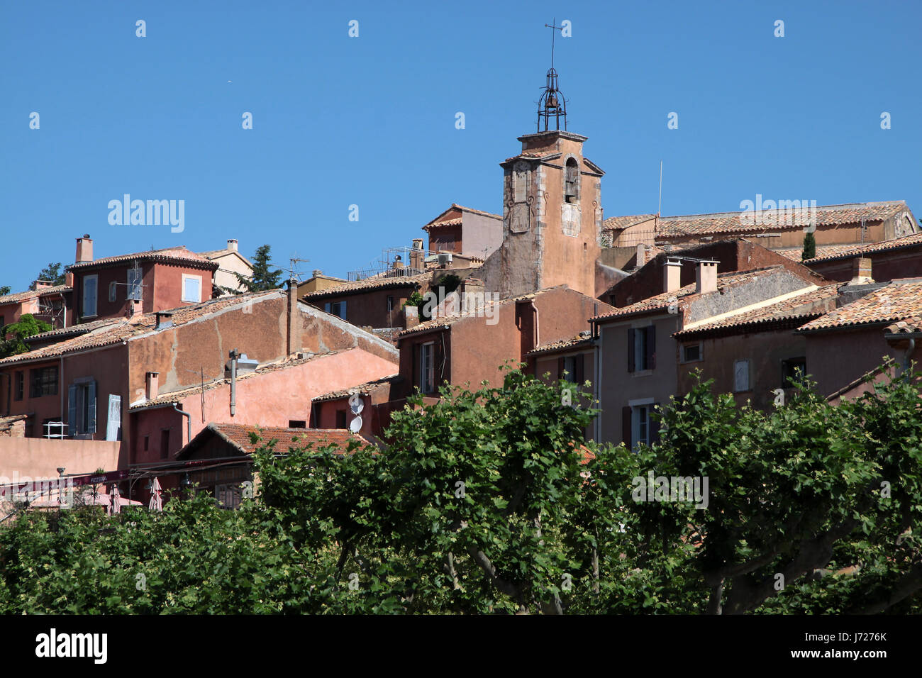 Südfrankreich Provence Dörfer schönste Gemeinde Dorf Marktstadt Stockfoto