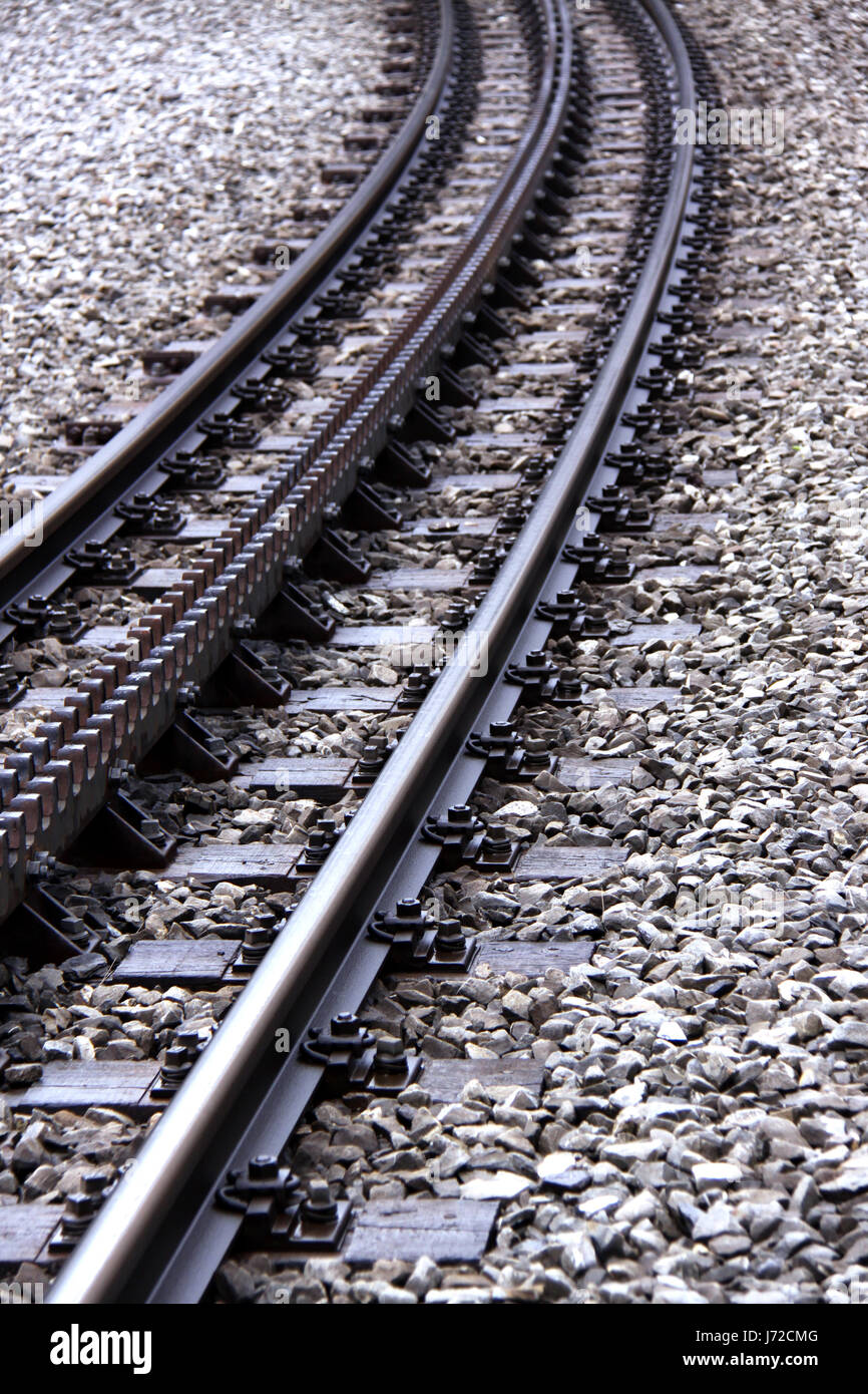 Bahn Rad Zahnrad Mountain Railway gradient Eisenbahn Zahn Rack Zahnradbahn Stockfoto